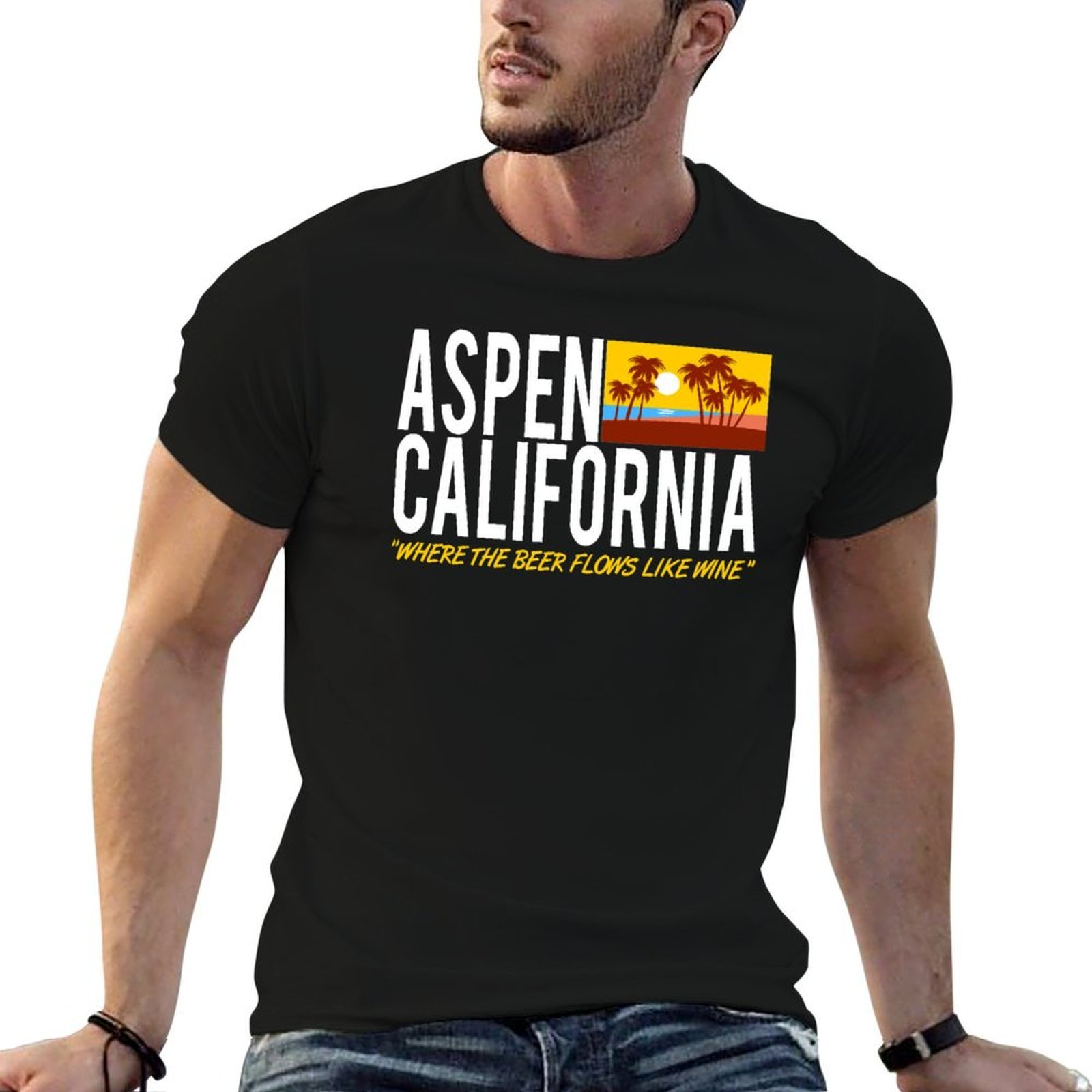 Wine Like Beer - Camiseta Aspen California - Where The