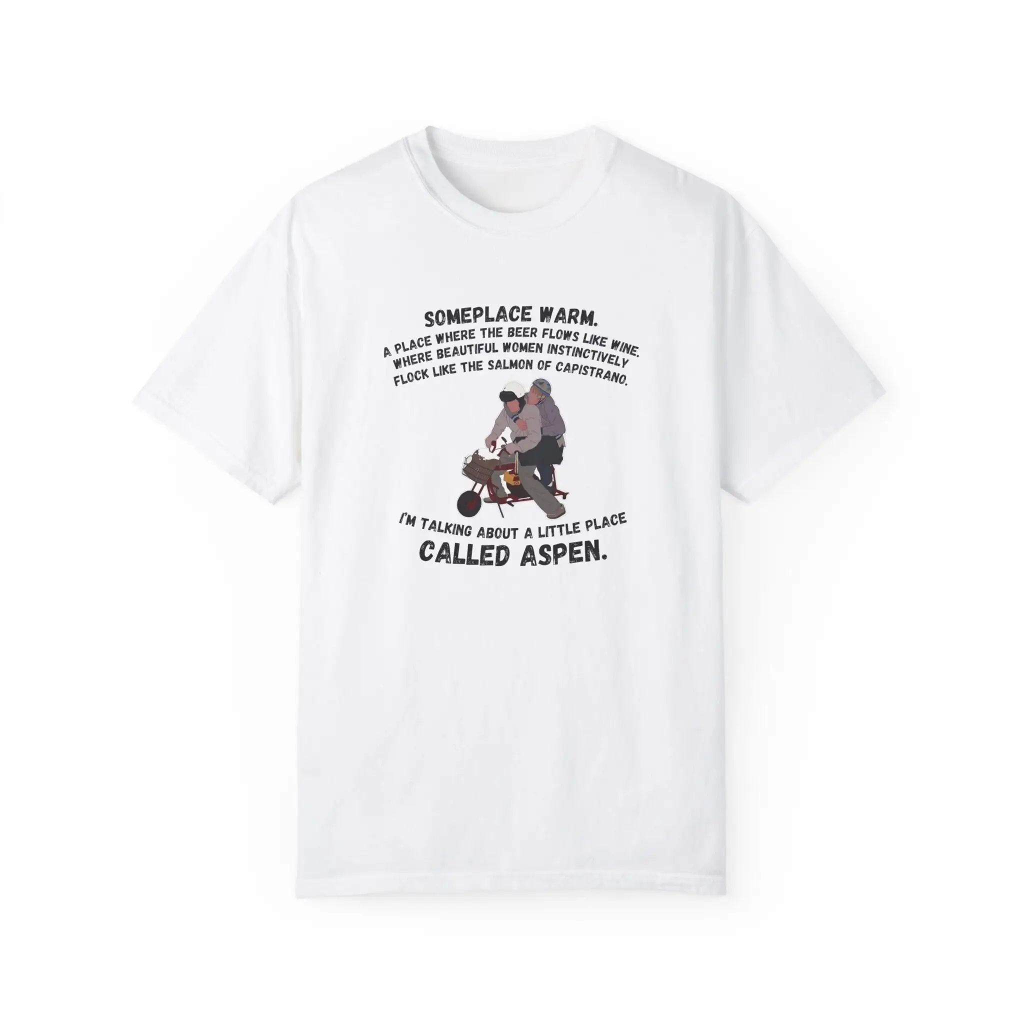 Wine Like Beer - Camiseta donde la cerveza fluye como