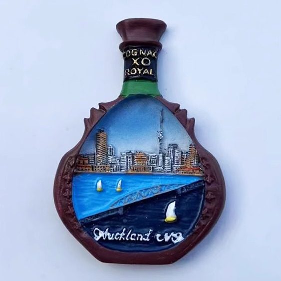 Wine Xo - Refrigerador magnético creativo con botella de