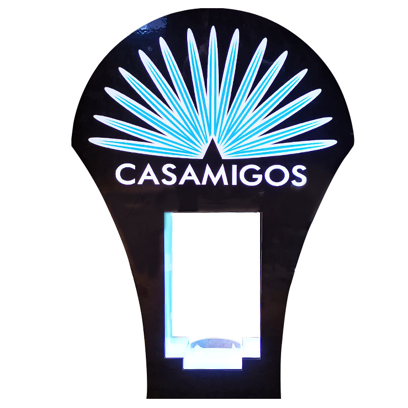 Wine Xo - Expositor de vino LED luminoso transfronterizo