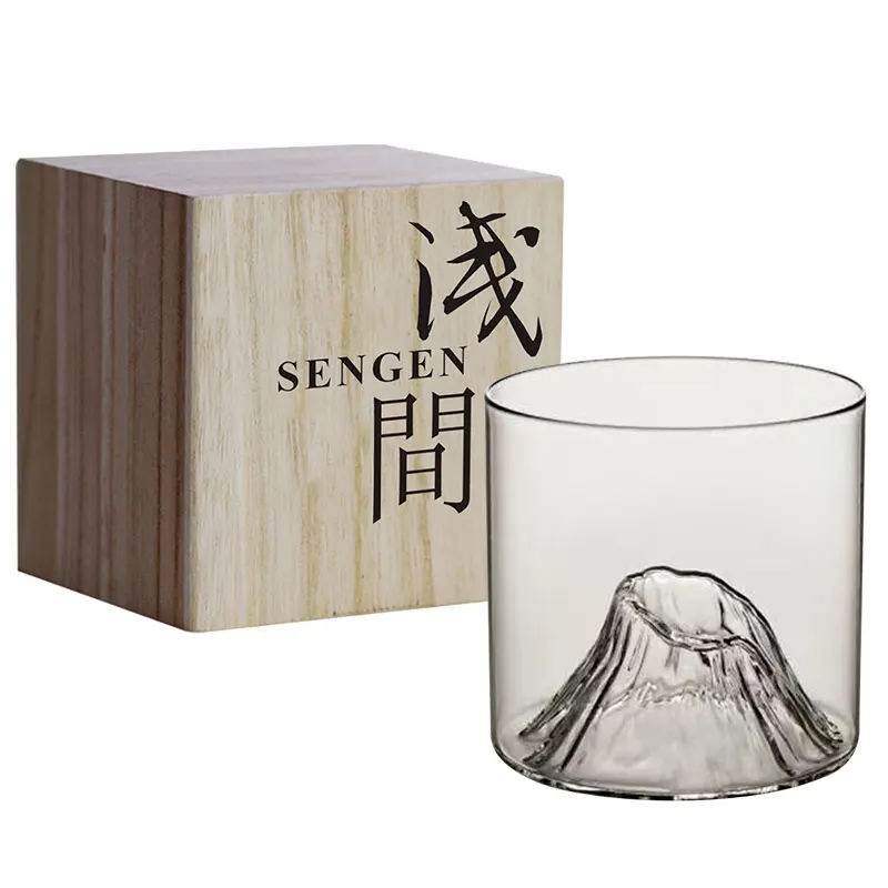 Wine Xo - Vaso de cristal Fuji para whisky,