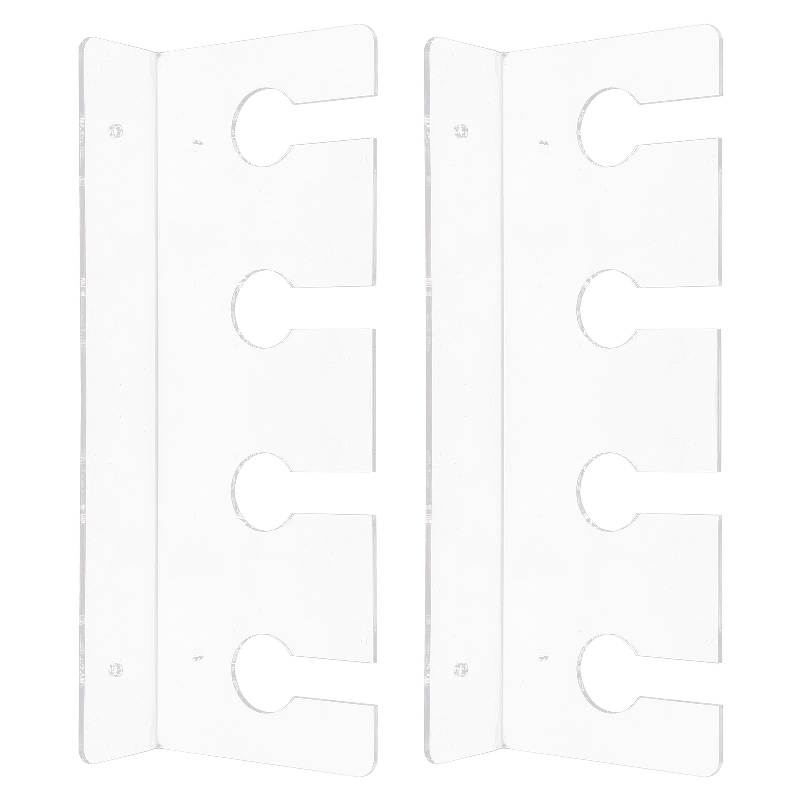 Wine Rack Wall Mount - Soporte acrílico para copas de vino,