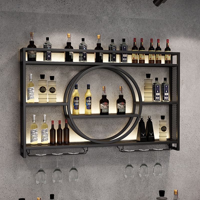 Wine Rack Wall Mount - Estante para botellas de vino, mueble