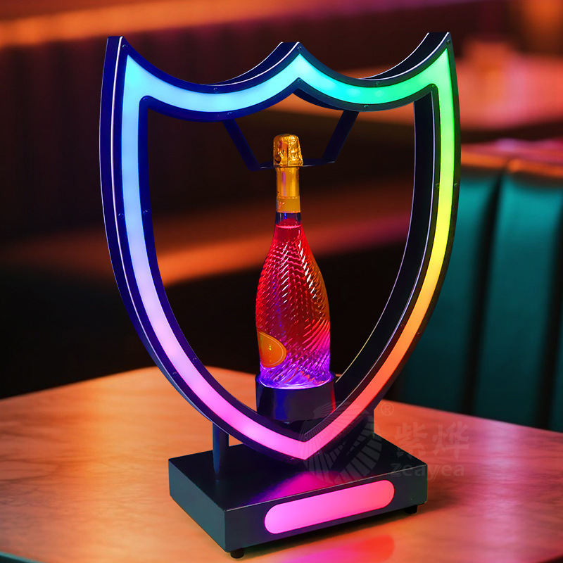 Wine Xo - Nuevo soporte luminoso LED para vino,