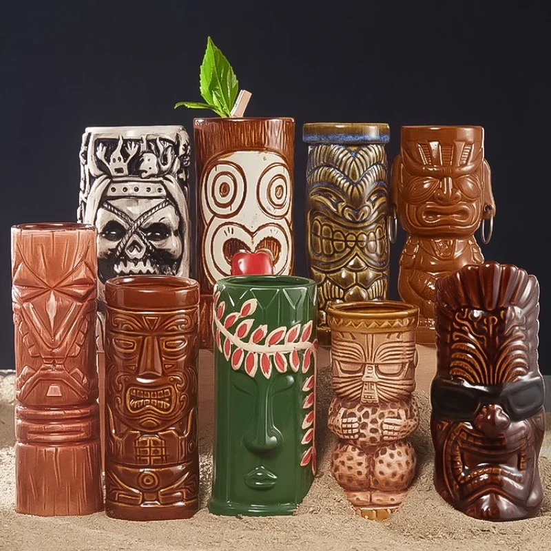 Taza Tiki hawaiana de 60 tipos - Wine Beer Type reseña y precio