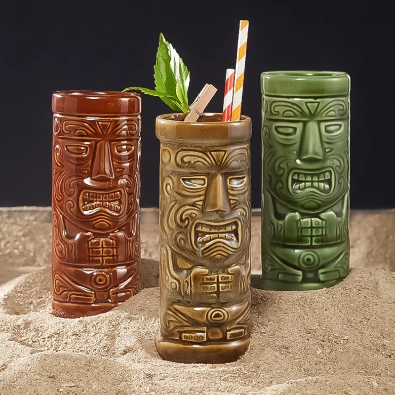 Taza Tiki hawaiana de 60 tipos - Wine Beer Type reseña y precio