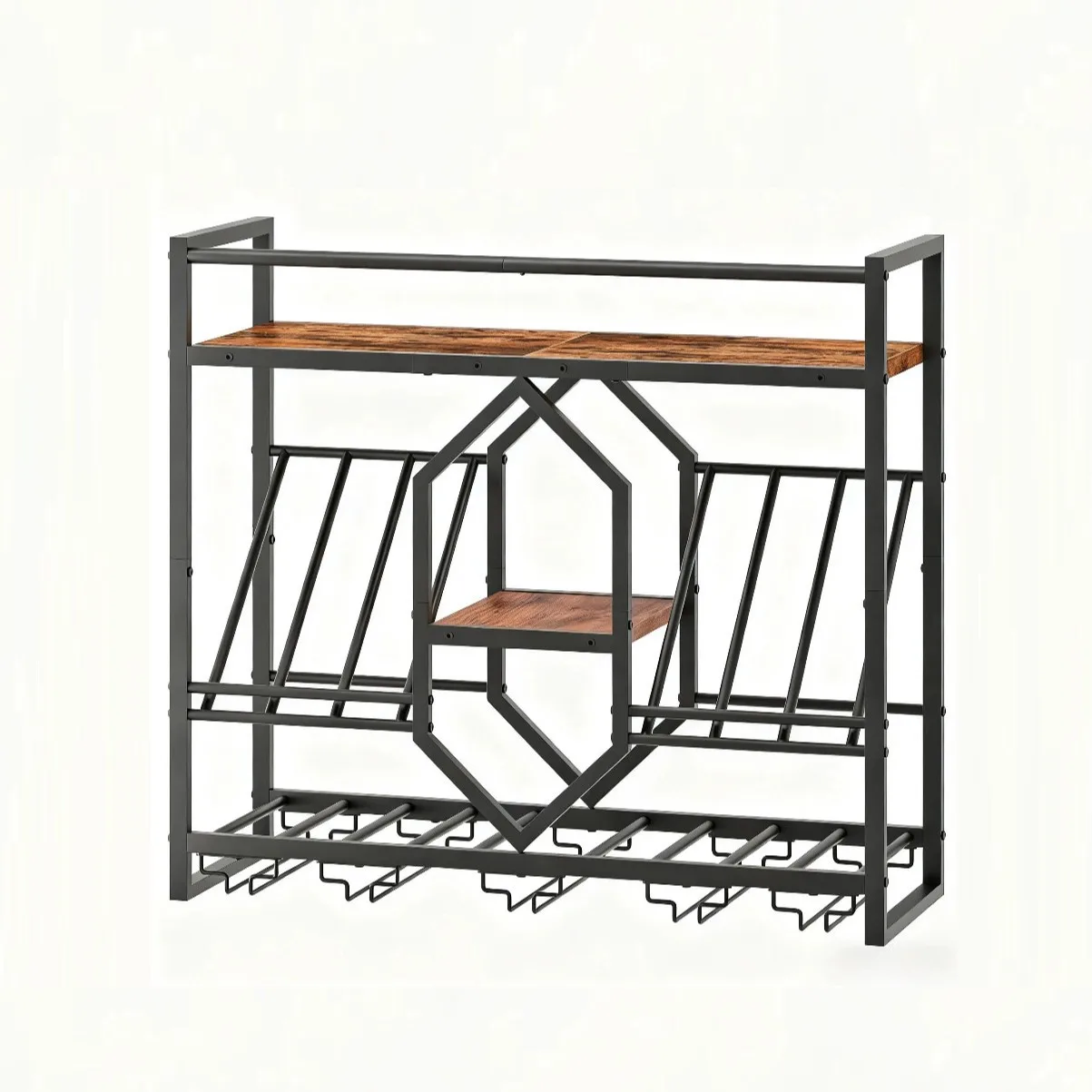 Estante para vino de hierro fo - Wine Rack Wall Mount reseña y precio