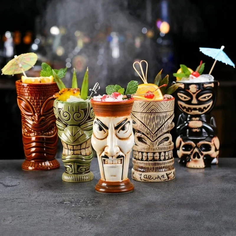 60 Tipos de Tazas Tiki de Cerá - Wine Beer Type reseña y precio