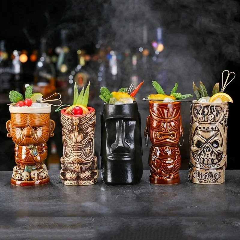60 Tipos de Tazas Tiki de Cerá - Wine Beer Type reseña y precio