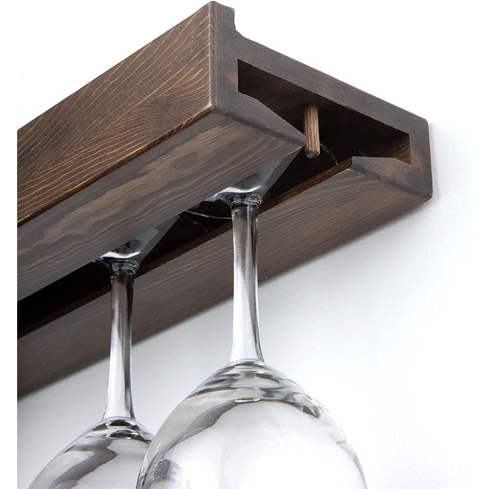 Estante Flotante de Madera par - Wine Rack Wall Mount reseña y precio