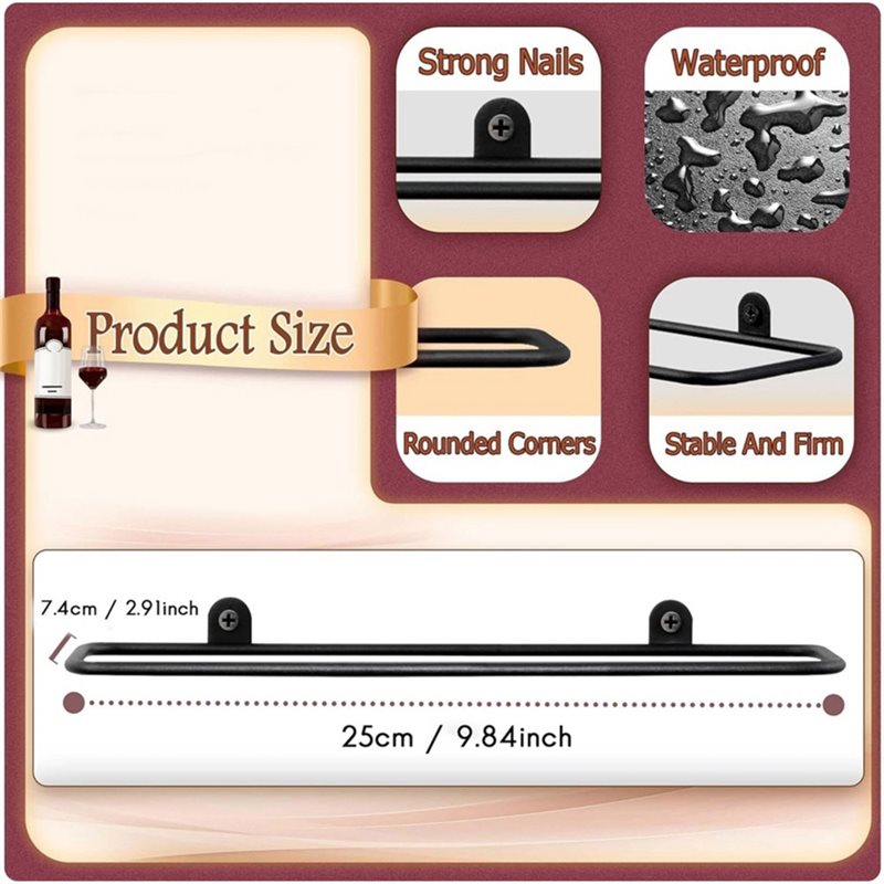 AB66-6 Estante para vinos de p - Wine Rack Wall Mount reseña y precio