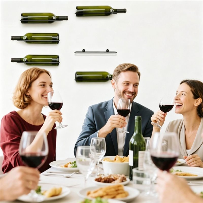 AB66-6 Estante para vinos de p - Wine Rack Wall Mount reseña y precio