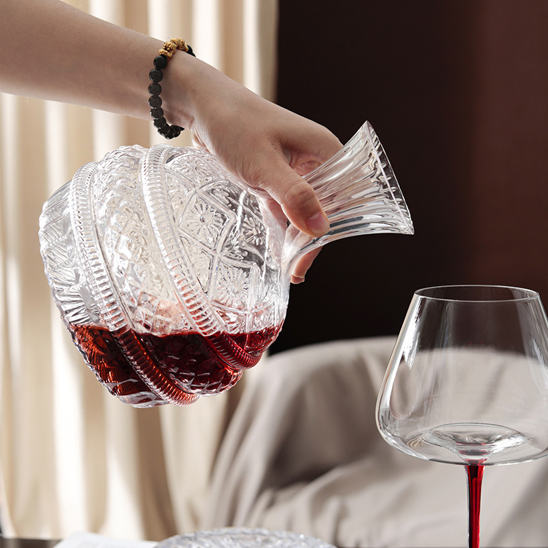 Decantador de vino giratorio D - Wine Beer Glass Set reseña y precio