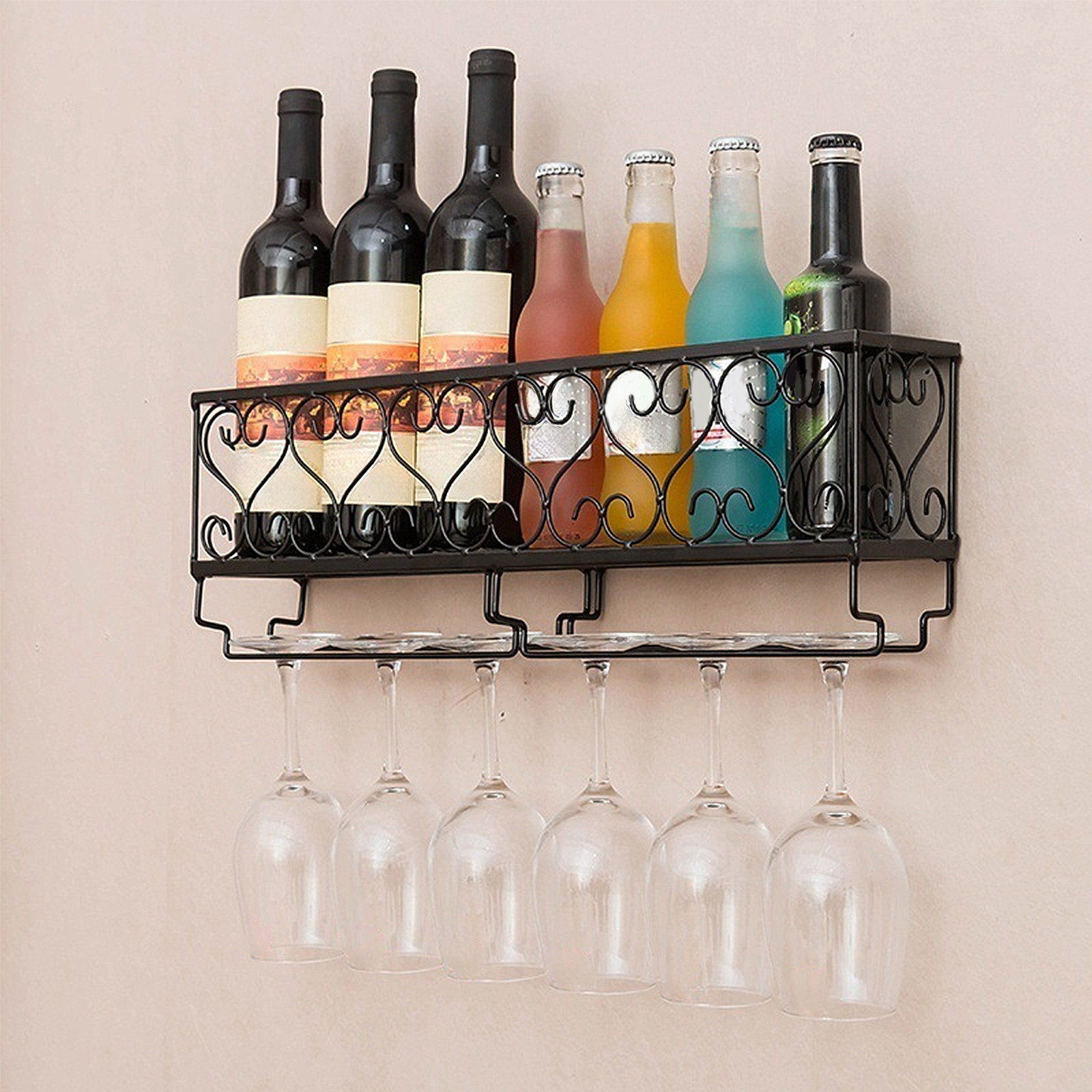 Estante de pared para botellas - Wine Rack Wall Mount reseña y precio