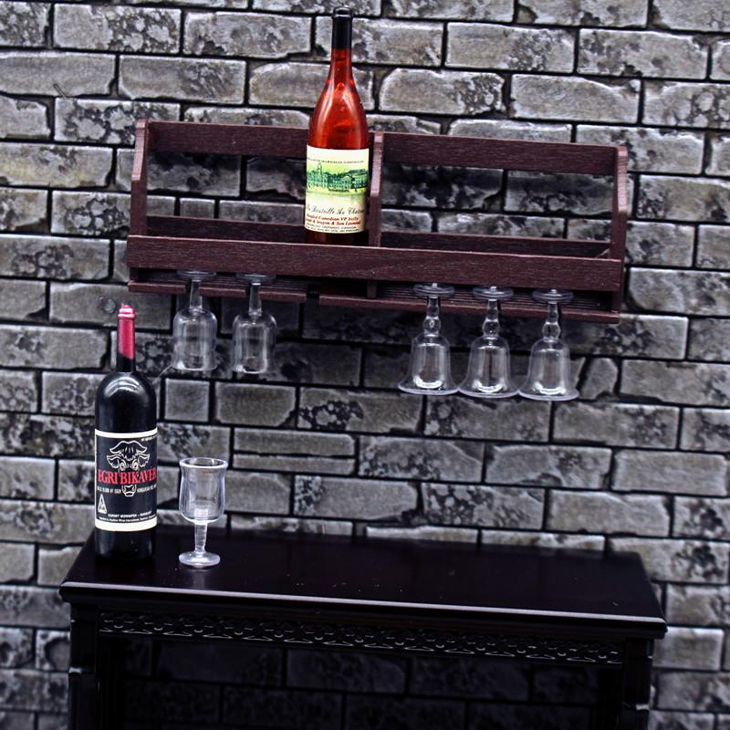 1 Juego de casa de muñecas de  - Wine Rack Wall Mount reseña y precio