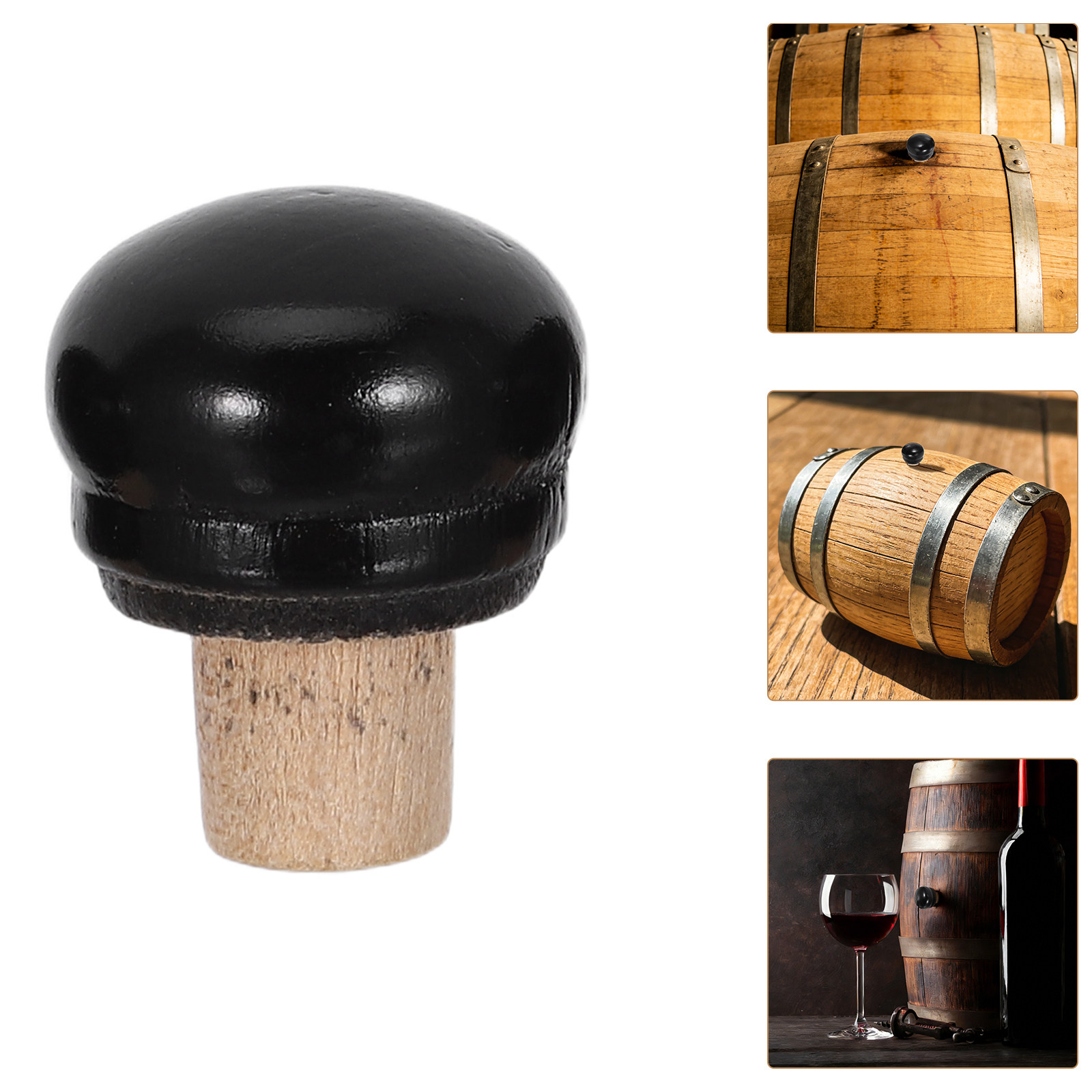 Juego de 4 tapones de corcho p - Wine Beer Glass Set reseña y precio