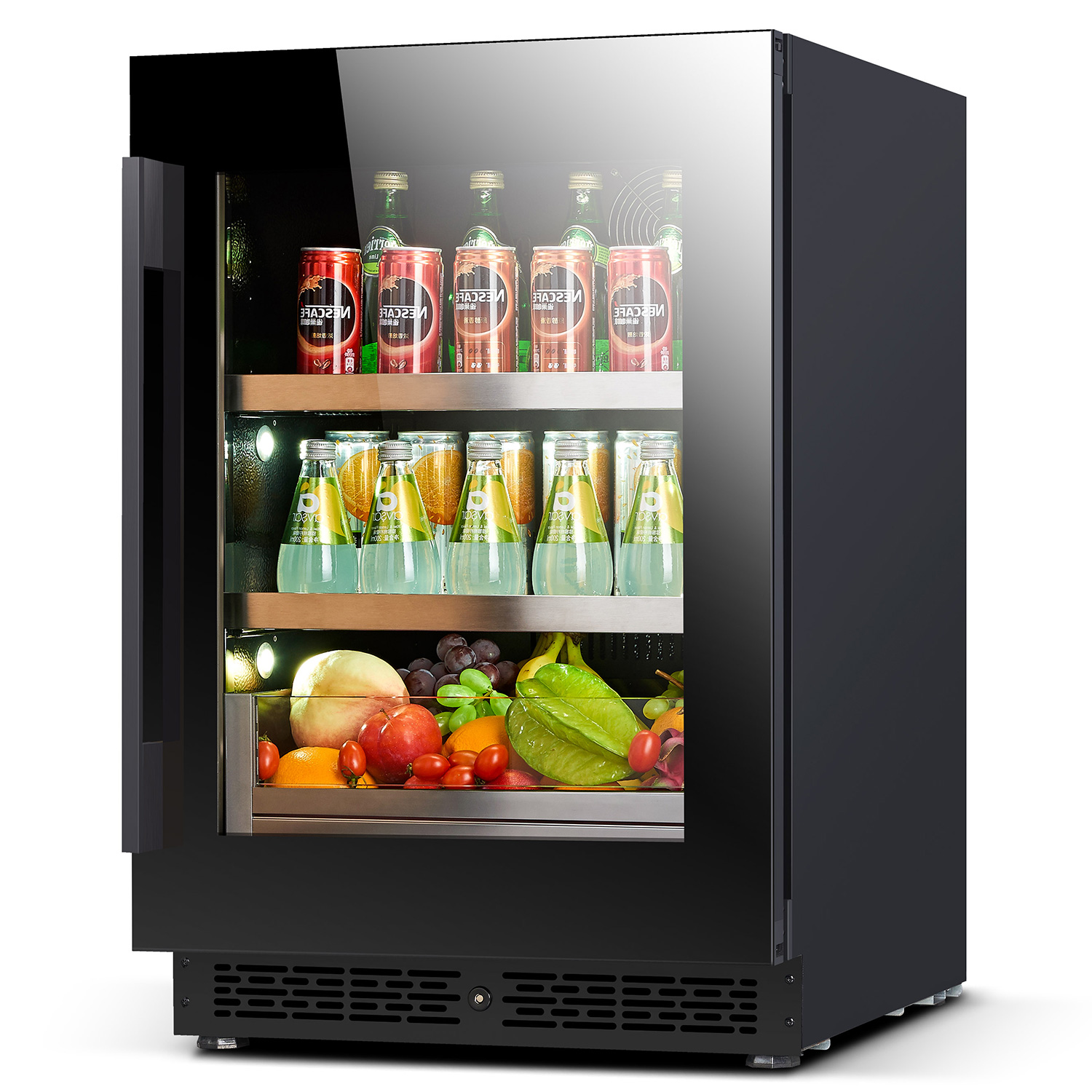 Refrigerador Elegante Integrad - Wine With Beer Mix reseña y precio