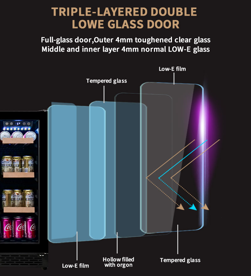 Enfriador de Vino y Cerveza de - Wine Beer Fridge Under Counter reseña y precio