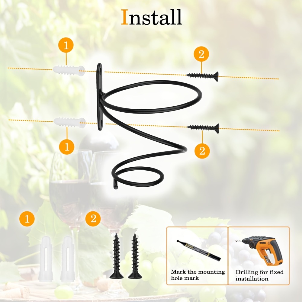 Estante minimalista para botel - Wine Rack Wall Mount reseña y precio