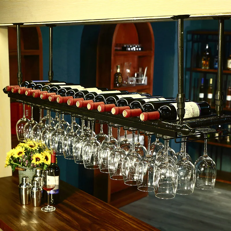 Soportes de copa de vino de fu - Wine Rack Wall Mount reseña y precio
