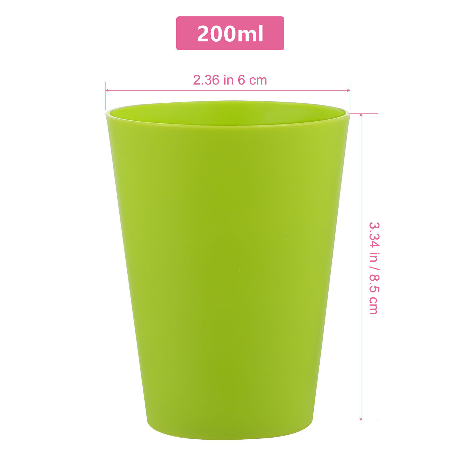 15 Vasos de Plástico de Colore - Wine With Beer Mix reseña y precio