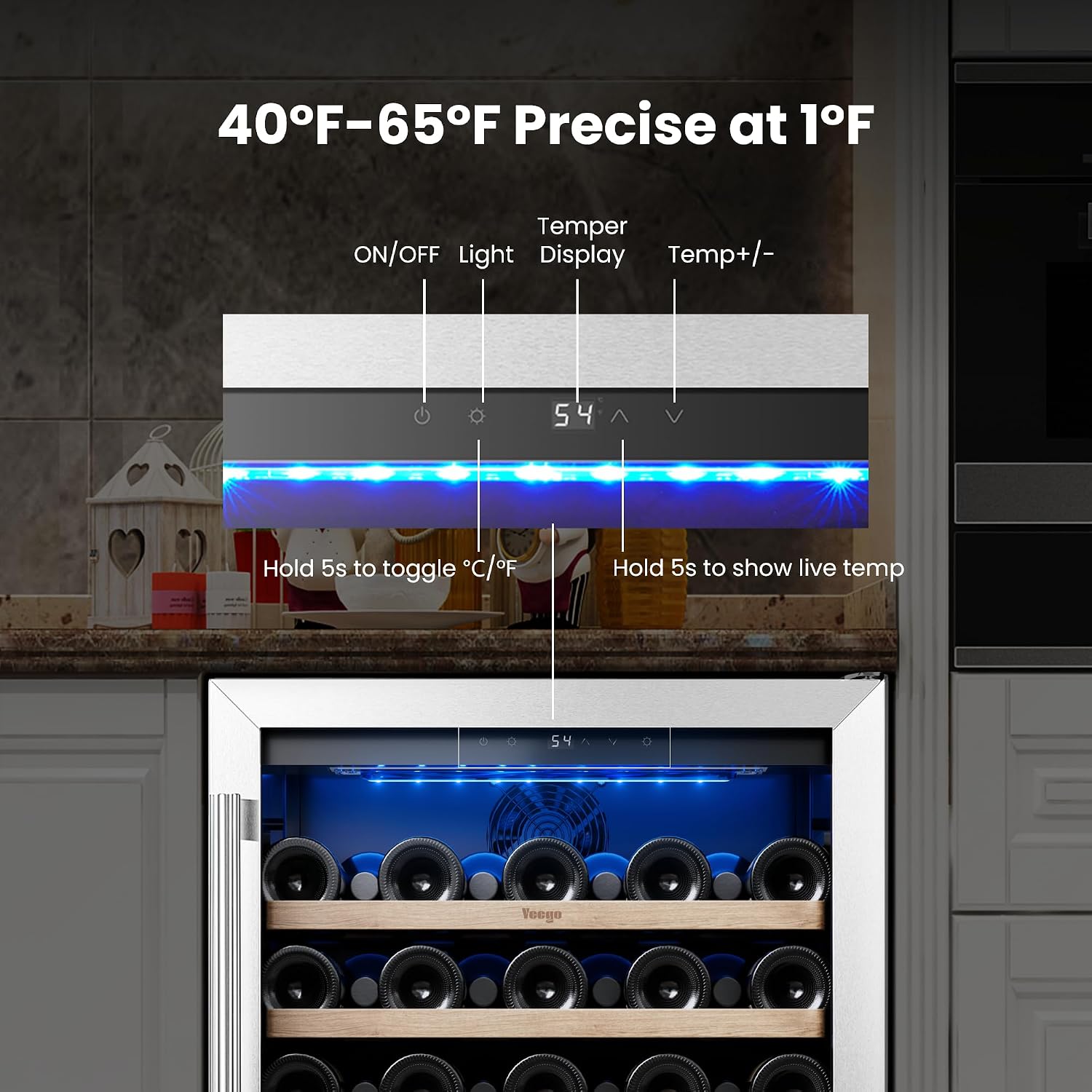 Enfriador de Vino Yeego - Neve - Wine Beer Fridge Under Counter reseña y precio