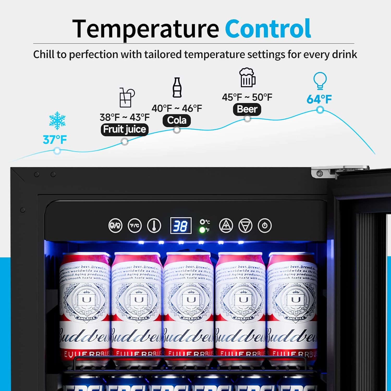 Refrigerador para Bebidas Bajo - Wine Beer Fridge Under Counter reseña y precio