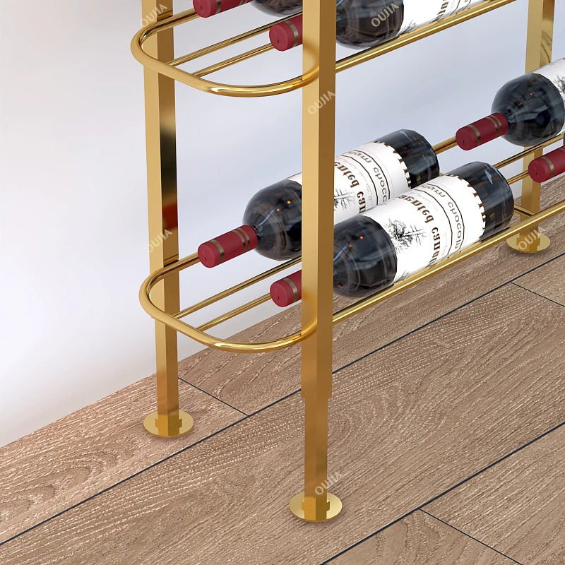 Estante de exhibición de metal - Wine Rack Wall Mount reseña y precio
