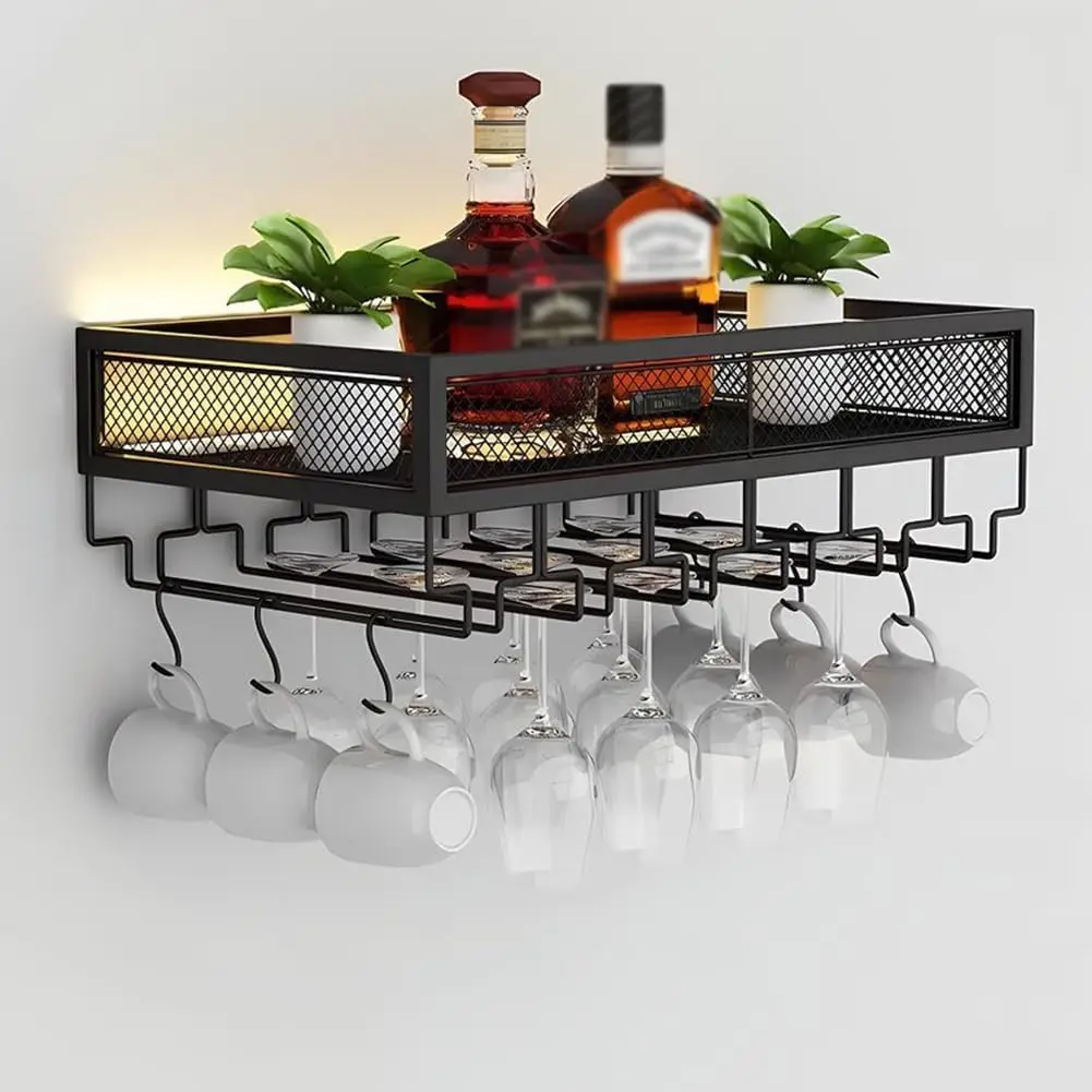 Estante de vino montado en la  - Wine Rack Wall Mount reseña y precio
