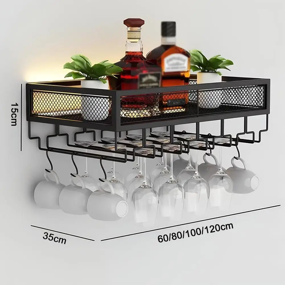 Estante de vino montado en la  - Wine Rack Wall Mount reseña y precio